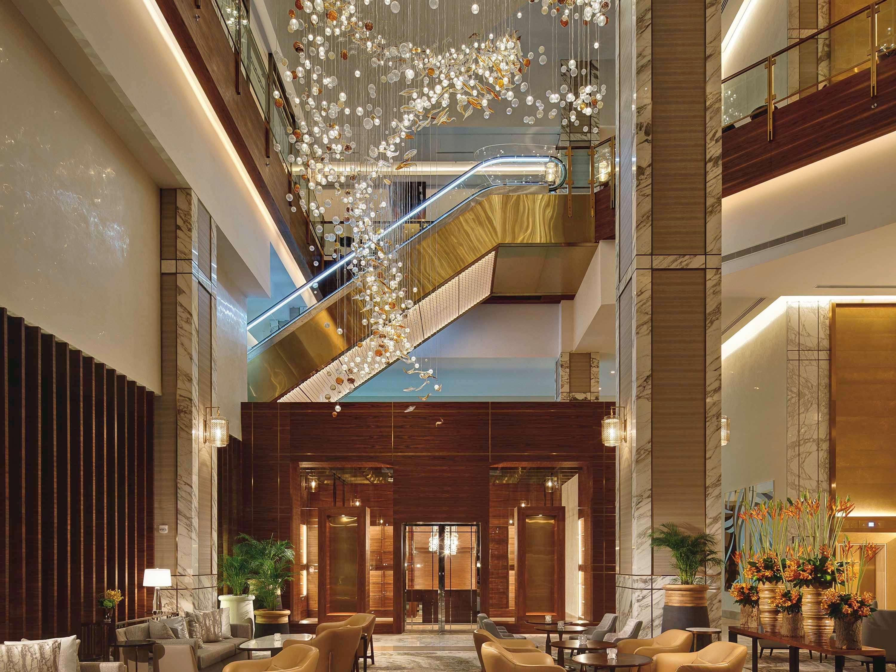 Grand Plaza Moevenpick Dubai Exterior foto The lobby of the hotel