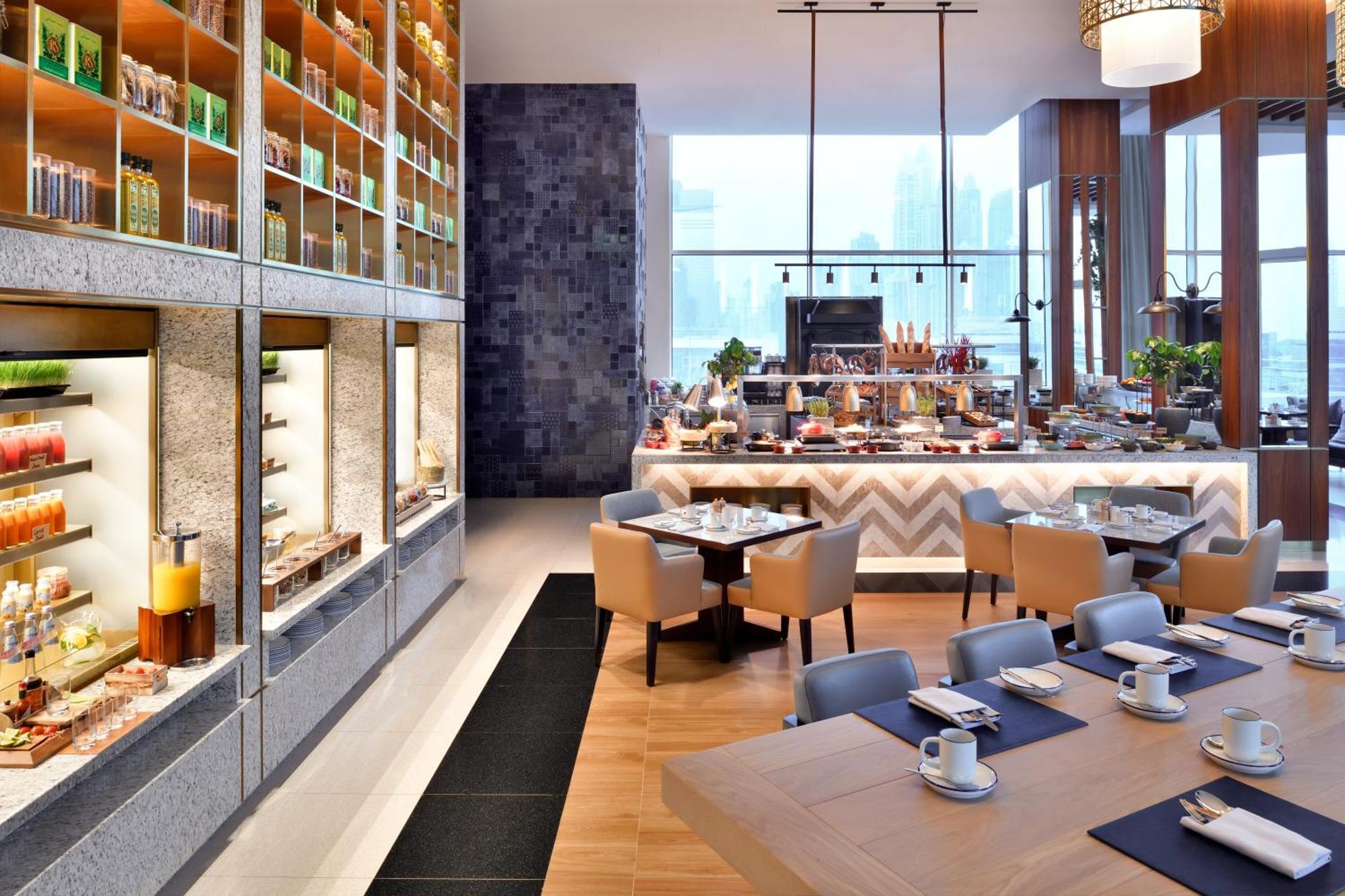Grand Plaza Moevenpick Dubai Exterior foto The restaurant